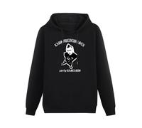 XiangGuFeiNiuWei Lars Frederiksen and The Bastards Punk Hoody Unisex Ptinted Hoodies Long Sleeve Men's Hooded with Pocket Black M