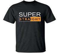 XiangGuFeiNiuWei Super Straight Unisex 100% Cotton Short-Sleeve T-Shirts Black XL