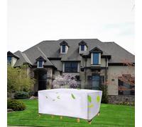 XIANGPEIFBH Funda Grande para Muebles de Jardín 280x250x135cm/LxWxH Impermeable Resistente, Cubierta Protectora Anti-UV para Conjunto de Patio, Mesa de Exterior, Terraza y Balcón