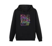 XIANGSHE King Gizzard and The Lizard Wizard Altered Beast Men Sweatshirts Graphic Mens Cotton Casual Black Hoodies L
