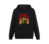 XIANGSHE King Gizzard and The Lizard Wizard Men Sweatshirts Graphic Mens Cotton Casual Black Hoodies L
