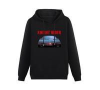 XIANGSHE Knight Rider Movie TV Series Retro Men Sweatshirts Graphic Mens Cotton Casual Black Hoodies 3XL