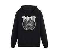 XIANGSHE Kvelertak Moth Men Sweatshirts Graphic Mens Cotton Casual Black Hoodies S