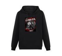 XIANGSHE Lacuna Coil Dark Adrenaline Italian Metal Men Sweatshirts Graphic Mens Cotton Casual Black Hoodies XXL