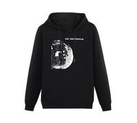XIANGSHE LCD Soundsystem Men Sweatshirts Graphic Mens Cotton Casual Black Hoodies L