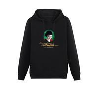 XIANGSHE Le Fabuleux Destin D Amelie Poulain Men Sweatshirts Graphic Mens Cotton Casual Black Hoodies L