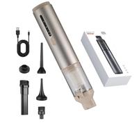 XIANGSHI Airtrek Pro - Compact Vacuum & Blower with Enhanced Dual Power, 2025 New Cordless Vacuum Cleaner for Car, Quiet Operation, Powerful Suction & Blow (Desert Gold)