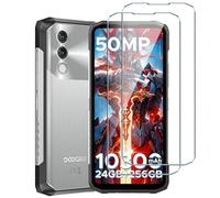 Xiangyun 2 Pack Protector de Pantalla para Doogee Blade 10/10 Pro/10 Ultra/10 Power/10 Max,Cobertura Completo 9H Dureza, HD Transparente Cristal Templado para Doogee Blade 20/20 Ultra/20 Turbo/20 Play