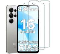 Xiangyun 2 Piezas Protector Pantalla para Doogee Note 56X (6.56"), Cristal Templado Antiarañazos, Antihuellas, Sin Burbujas, Dureza 9H,Ultra Transparente, Ultra Resistente