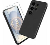 Xiangyun Funda Negra para Blackview Wave 10C + 1 Cristal Protector