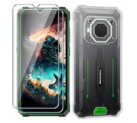 Xiangyun Funda para Blackview BV6200/BV6200 Pro/BV6200 Plus Carcasa + 2 X Cristal Templado Membrana Película Protectora - Silicona Transparente Suave TPU Bumper Case Estuche Caso (6.56" Clear)
