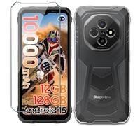 Xiangyun Funda para Blackview Fort 1 Carcasa con 1 Pieza Protector Pantalla Cristal Templado - Silicona Transparente TPU Protección Anti-Choque, Anti-Arañazos Case (6.56" Clear)