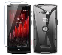 Xiangyun Funda para CROSSCALL Core-M5 Carcasa con 1 Pieza Protector Pantalla Cristal Templado - Silicona Transparente TPU Protección Anti-Choque, Anti-Arañazos Case (4.95" Clear)