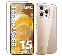 Xiangyun Funda para Oukitel P1 Pro Carcasa con 1 Pieza Protector Pantalla Cristal Templado - Silicona Transparente TPU Protección Anti-Choque, Anti-Arañazos Case (6.7" Clear)