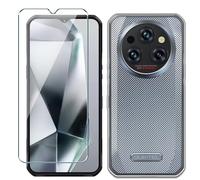 Xiangyun Funda para Oukitel WP35 Pro Carcasa con 1 Pieza Protector Pantalla Cristal Templado - Silicona Transparente TPU Protección Anti-Choque, Anti-Arañazos Case (6.6" Clear)