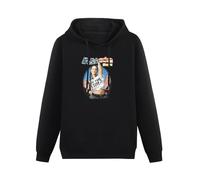 XiangZai Alicia Keys Tour Concert Hoody Unisex Ptinted Hoodies Long Sleeve Men's Hooded with Pocket Black S