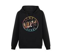 XiangZai Beverly Hills 90210 Luke Perry Dylan McKay Hoody Unisex Long Sleeve Hooded with Pocket Black XL