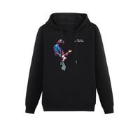 XiangZai Chris Rea The Blue Cafe Hoody Unisex Ptinted Hoodies Long Sleeve Men's Hooded with Pocket Black L