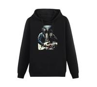 XiangZai Curtis Mayfield Hoody Unisex Ptinted Hoodies Long Sleeve Men's Hooded with Pocket Black XXL