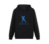 XiangZai Drexciya Detroit Electro Underground Resistance Hoody Unisex Long Sleeve Hooded with Pocket Black L