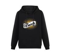 XiangZai Get Some Snot Band Hoody Unisex Ptinted Hoodies Long Sleeve Men's Hooded with Pocket Black XL