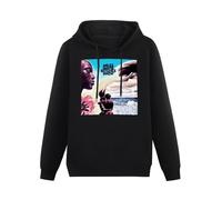 XiangZai Miles Davis Bitches Brew Miles Merch Jazz Hoody Unisex Long Sleeve Hooded with Pocket Black S