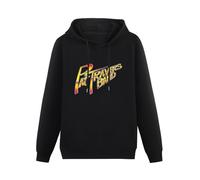 XiangZai Pat Travers Band Hoody Unisex Ptinted Hoodies Long Sleeve Men's Hooded with Pocket Black XL