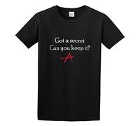 XiangZai Pretty Little Liars Got A Secret Can You Keep It Unisex 100% Cotton Short-Sleeve T-Shirts Black XXL