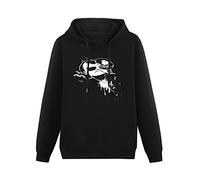 XiangZai R1 Fear and Loathing In Las Vegas Hoody Unisex Ptinted Hoodies Long Sleeve Men's Hooded with Pocket Black XXXL