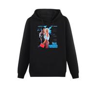 XiangZai True Romance 90S Poster Action Movie Film Hoody Unisex Long Sleeve Hooded with Pocket Black M