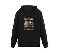 XiangZai Welder Saying On Fire Welding For Gift Hoody Unisex Ptinted Hoodies Long Sleeve Men's Hooded with Pocket Black S