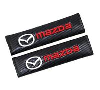 XIANTENG 2 Piezas Almohadillas para Cinturón de Seguridad para Mazda 3 Axela 2014-2019, Protector de Cinturones de Seguridad Seat Belt Padding Protector