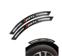 XIANTENG 2 Piezas Protector de Paso de Rueda para VW Transporter/Multivan T5 2003-2015, Protector de Aleta Carbono 3D Pegatinas Reflectantes EGP Tira Anticolisión Coche,White