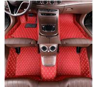 XIANTENG Alfombrillas de Coche a Medida para Buick Park Avenue 2007-2012 Cuero Ecológico Premium Impermeable Protección Interior Todas Las Estaciones,Wine Red