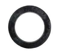 XIANTENG Funda Volante Coche Universal para Skoda Yeti 2009-2017, Peluche Suave Térmico Invierno 38cm Antideslizante Cómodo Accesorios Interior