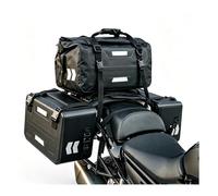 XIANTHKJDY Alforjas Moto Impermeables para Hercules Prima | Impermeabilidad total,capacidad 30L,elementos reflectantes,cintas fijacion estables,diseño enrollable resistente