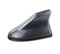 XIANTHKJDY Coche Antena de Aleta Tiburón, para Porsche MACAN 2014-2024,Impermeable, Amplificador señal, Antena Decoración Coche Accesorios,C/Carbon Fiber