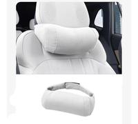 XIANTHKJDY Cojín Cervical para Dacia Logan Estate Mk2 2013-2020 Almohada Reposacabezas Coche Espuma de Memoria Soporte de Cuello Ergonómico para Conducción y Viajes Largos,B/White