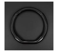 XIANTHKJDY Funda Volante Coche, para Ford Transit/Tourneo Custom 2023-2024 2025 Cubierta para Volante, Protector Volante, Funda Volante Anti Deslizante,Antideslizante, Duradera,D-Black