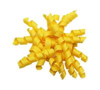 XIAO HUA 2 lazos para el pelo para niños y adolescentes, cinta elástica rizada, soporte para cola de caballo, accesorios para el cabello, A08