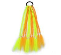 XIAO HUA Extensión de cola de caballo trenzada para niños, extensiones de cabello trenzado, peluca fina, extensiones de rastas sintéticas, postizo A14