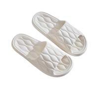 Xiao Hua Pantuflas de ducha antideslizantes de secado rápido para mujer, suela gruesa, cojín ultrasuave, sandalias de baño para interiores, adecuadas para el hogar y las parejas (talla 36-37, color