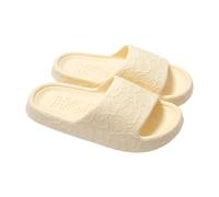 Xiao Hua Pantuflas de ducha antideslizantes de secado rápido para mujeres y hombres, cojín ultrasuave, sandalias de baño de suela gruesa, pantuflas cómodas de EVA similares a una nube, pantuflas para