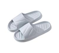 Xiao Hua Pantuflas de ducha y sandalias de baño antideslizantes de secado rápido para hombres y mujeres, zapatos de EVA de suela gruesa con cojín ultrasuave, pantuflas para parejas para interiores