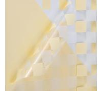 Xiao Hua regalos, flores frescas, papel de embalaje de caja de regalo, forro de ramo estampado impermeable, flores frescas, papel de embalaje de regalo (amarillo)