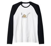 Xiao Long Bao Sopa Dumpling Kawaii Food Gift Dim Sum Camiseta Manga Raglan