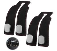 XIAOBINGFA 2 Piezas Ganchos para Asientos para BMW X3 2 (II) F25 I 2014-2017 -, Gancho Reposacabezas de Coche Multifuncionales Ganchos de Gancho Trasero para Asiento de Coche,Black