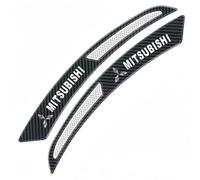 XIAOBINGFA 2 Piezas Protector de Paso de Rueda para Mitsubishi Pajero IV 2006-2011, Moldura Aleta Guardabarros Reflectante Tira Anticolisión Resistente