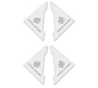 XIAOBINGFA 4 Piezas Protectores de Esquina para Puerta de Coche para MG ZS EV 2021-, Cubierta Protectora Esquina Puerta de Coche Anti-Scratch Pegatina