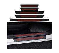 XIAOBINGFA 5 Piezas Fibra Carbono Umbral de Puerta de Coche para Toyota Aygo 2 (II) I 2014-2022, Antide Slizante Antiarañazos Piezas de Automóvil Pegatina para Umbral de Coche,B